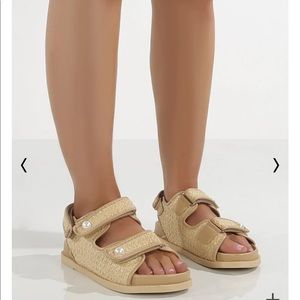 Brand New Boucle Sandals